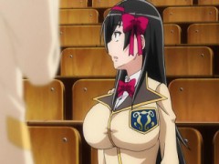 Big Titted Hentai Schoolgirl Gets Gangbanged Rough