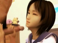 Teen Animated Asian Gets Mouth Laid
