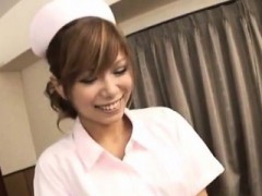 Aya Nurse Gets Cum In Mouth From Sucking And Licking