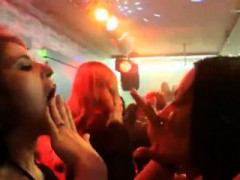 Foxy Girls Get Fully Insane And Naked At Hardcore Party