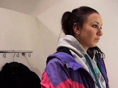 Flawless Czech Cutie Was Tempted In The Mall And Fucked In P