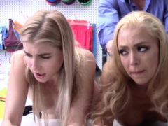 Two Shoplifter Blonde Babes Do The Best