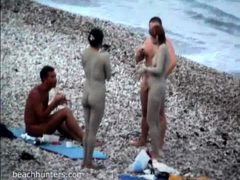 Shaved Pussy Milfs Tanning At Nude Beach Voyeur Hd Video