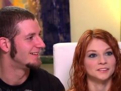 Ginger Babe Gets Touched And Masturbated By Various Swingers