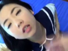 Asian Schoolgirl Fucked Hard And Facialized