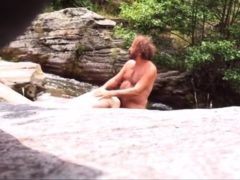 Blowjob In Mountain By The River