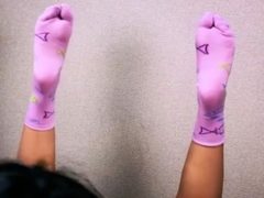 Japanese Uncensored Tabi Sock Sockjob Footjob And Cumshot